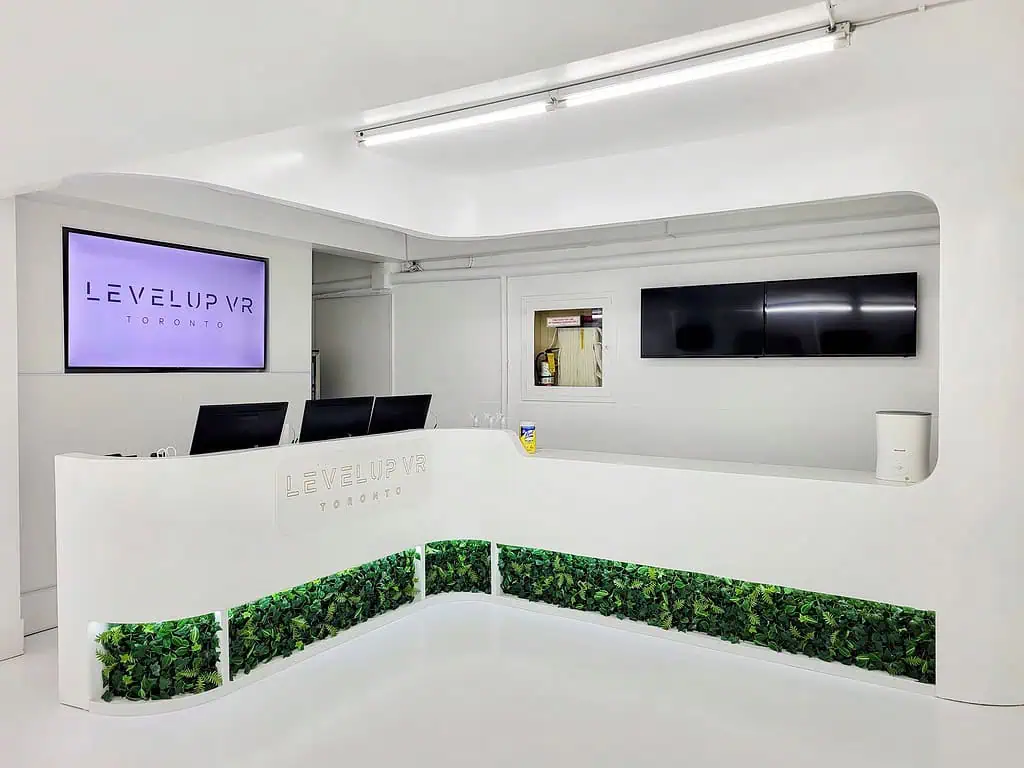 Levelup Reception Area