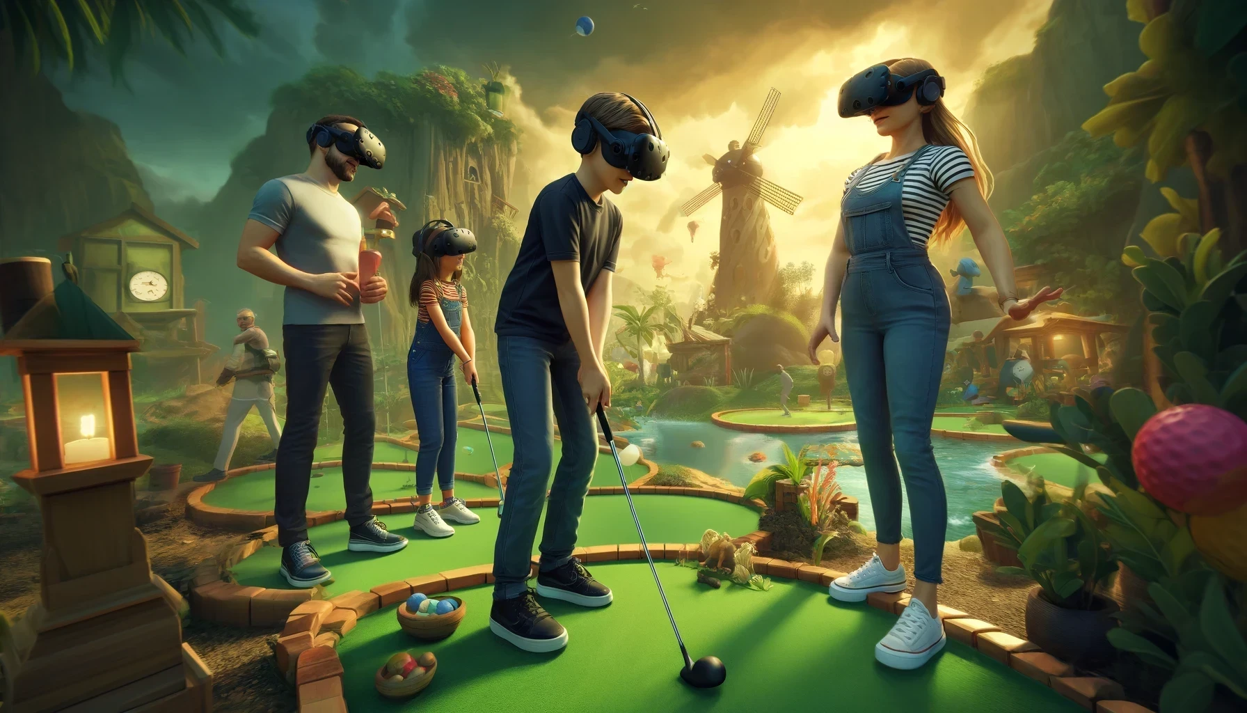 Family Walkabout GolfVR