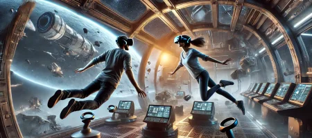 Couple Playing Downward Spiral Horus Station 2