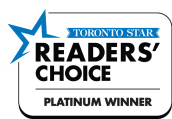 TorStar Readers Choice Platinum Award Winner, Levelup TorStar Readers Choice Platinum Award Winner, Levelup